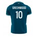 Maillot de foot Olympique de Marseille Mason Greenwood #10 Extérieur vêtements 2024-25 Manches Courtes